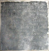 Grafsteen ds. Dionysius Crucius